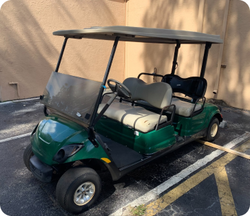 Damaged golf cart buyer, salvage golf cart purchaser, flooded golf cart acquisition, golf cart recovery specialist.